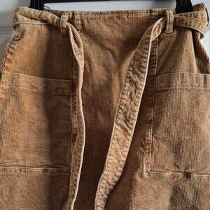 Light brown pre faded corduroy